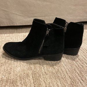 Blondo Black Suede Waterproof Bootie